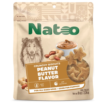 Natoo Crunchy Biscuits Peanut Butter Flavor